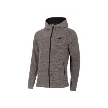 Hanorac sport pentru barbati -  H4Z22 PLM351 24M - Poliester - Gri -