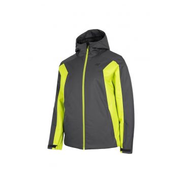 Jacheta de schi pentru barbati -  Poliester - Gri/Verde - Verde/Gri