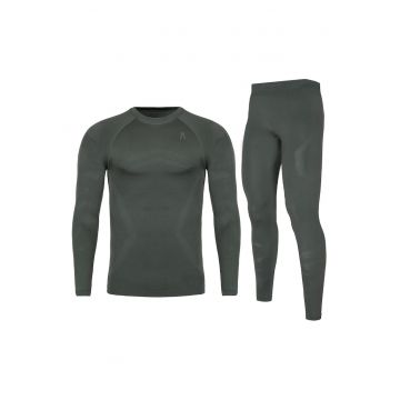 Lenjerie termoactiva pentru barbati -  Verde -