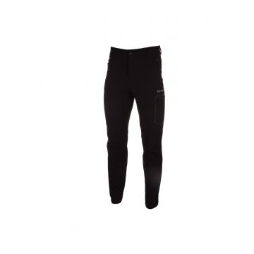 Pantaloni de trekking -  Poliester - Negru