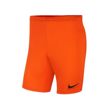 Pantaloni scurti cu tehnologie Dri-FIT pentru fotbal Park III - Portocaliu mandarina