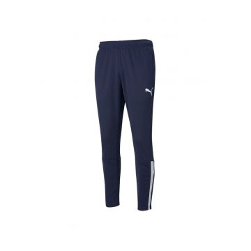 Pantaloni sport barbati -  Alb/Bleumarin