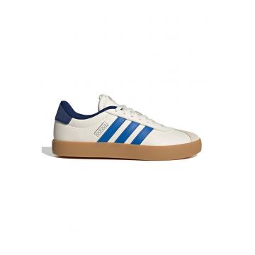 Pantofi sport de piele VL Court 3.0 - Albastru royal/Alb murdar