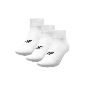 Set 3 perechi sosete sport barbati -  Bumbac/Poliamida - Alb