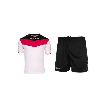 Set de sport -  Poliester - Marime XXS - Rosu/Negru