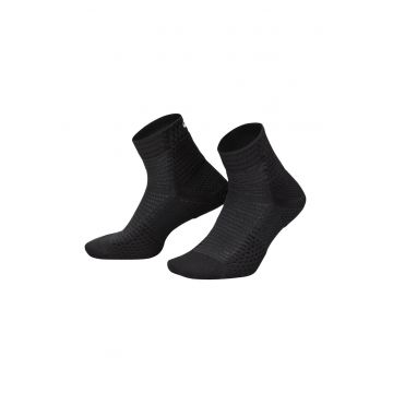 Sosete sport barbati DQ7597 -  Poliester - Negru -