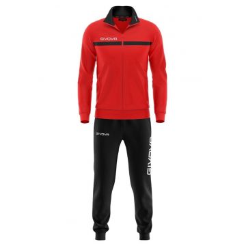 Trening  One Full Zip - Rosu/Negru - Rosu