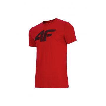 Tricou barbati -  Bumbac - Rosu - S - Rosu