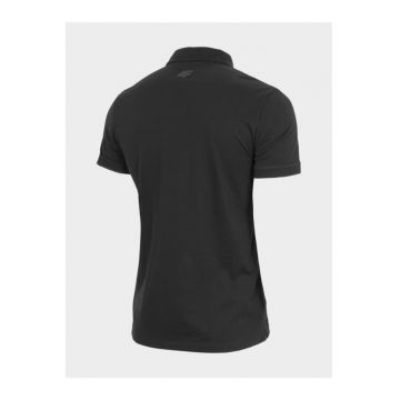 Tricou barbati -  Polo - Bumbac - Negru -