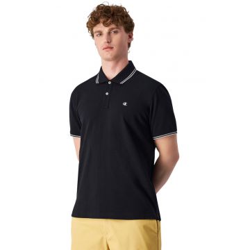 Tricou polo barbati -  bumbac - negru