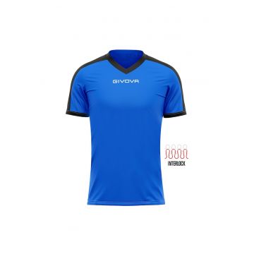 Tricou sport  Revolution - Negru/Albastru royal