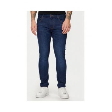 Blugi skinny din amestec din bumbac