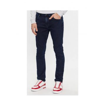 Blugi slim fit cu talie medie