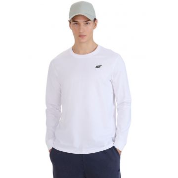 Bluza barbati WMM00TLONM432 - 4F - Bumbac - Alb -