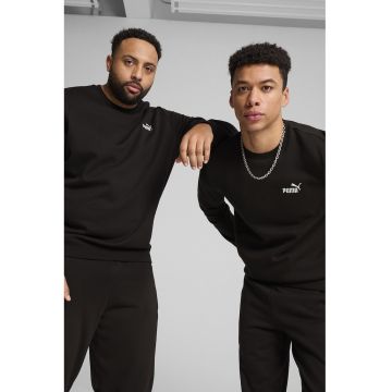 Bluza de trening cu decolteu la baza gatului Small No.1 - Negru