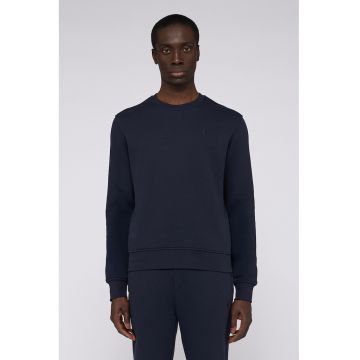 Bluza regular fit de trening din bumbac - Bleumarin