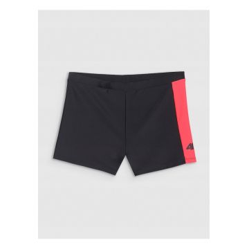 Boxeri de baie barbati  sintetic/elastan - negru/roz