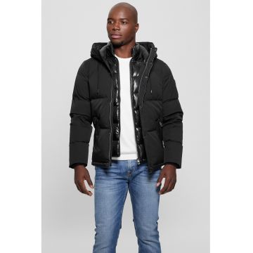 Geaca cu gluga - Negru