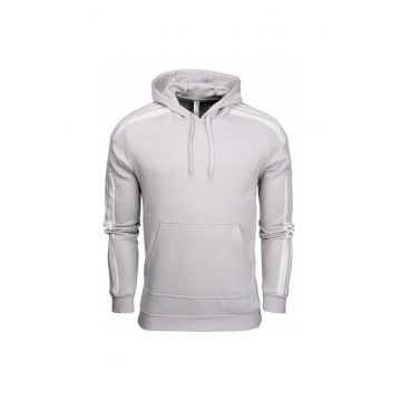 Hanorac sport barbati -  Squadra 21 - cu gluga - gri - bumbac/poliester