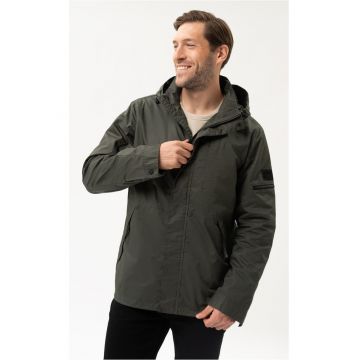 Jacheta cu gluga detasabila pentru barbati  J-Paxon - Kaki