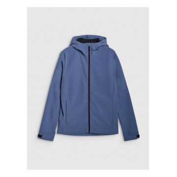 Jacheta Softshell pentru barbati -  rezistenta la vant - cu membrana NeoDry 5000 - Sintetic - Bleumarin