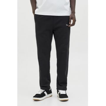 Pantaloni de trening din amestec de bumbac - Negru
