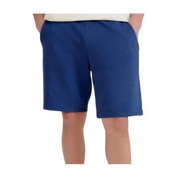 Pantaloni scurti barbatesti  croiala regulata - talie elastica - French terry - albastru