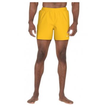 Pantaloni scurti de baie  galbeni - material sintetic