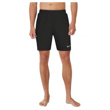 Pantaloni scurti de baie  negru - material sintetic