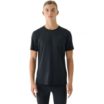 Tricou barbati  negru - material elastic - poliester