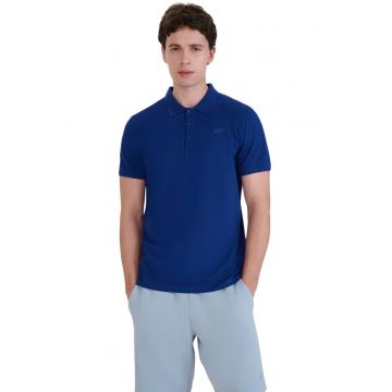 Tricou polo barbat  M366 - bumbac - bleumarin - croiala regulata - set 2XL -