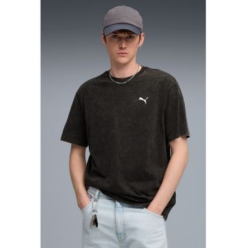 Tricou relaxed fit Essentials Elevated - Negru/Alb optic
