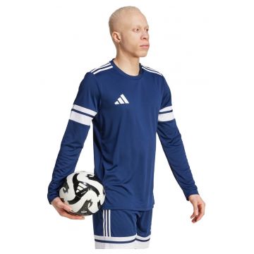 Tricou sportiv barbatesc  Squadra 25 - maneca lunga - bleumarin - poliester reciclabil -