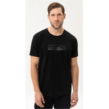 Tricou  T-Often pentru barbati din bumbac - Comfort Fit - negru - Negru