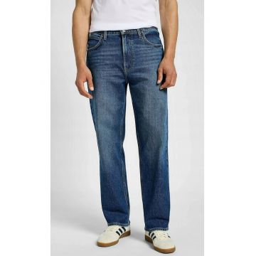 Blugi barbatesti  Asher Hastings - croiala lejera - bumbac/lyocell/elastan - albastru