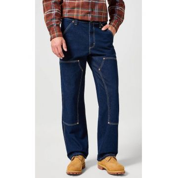 Blugi barbatesti  Hoss - bumbac - albastru inchis