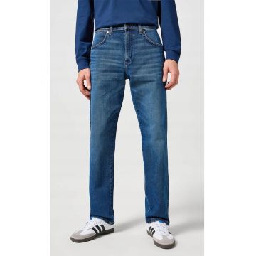 Blugi barbati  Frontier - relaxati - albastru inchis - bumbac - elastici