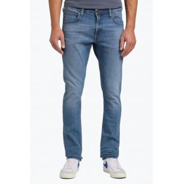 Blugi barbati Luke cu croiala Slim Tapered albastru - Albastru deschis