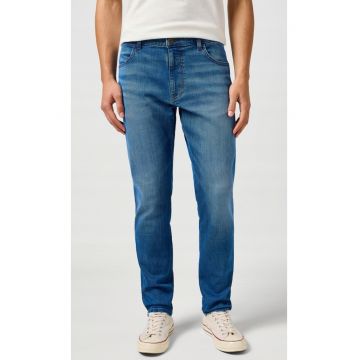 Blugi barbati  RIVER - bumbac/elastan - conici - albastru