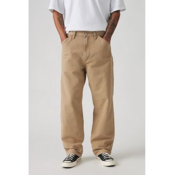 Blugi cu croiala ampla - Bej