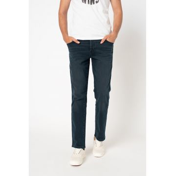 Blugi slim fit Texas - Gri carbune