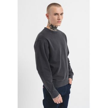 Bluza de trening din bumbac Clio - Gri inchis