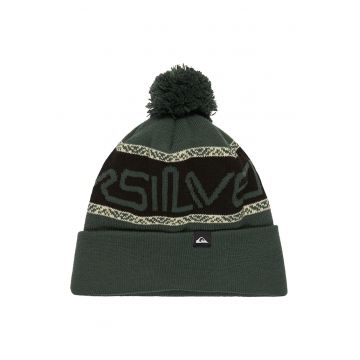 Caciula cu ciucure Summit - Verde/Negru