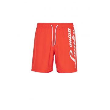 Costum de baie barbati -  Poliamida - Rosu