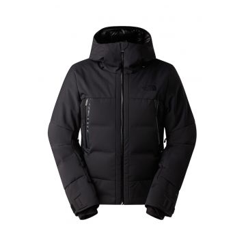 Geaca cu umplutura de puf pentru sporturi de iarna Cirque - Negru stins