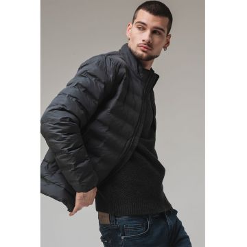 Geaca matlasata Creston - Negru