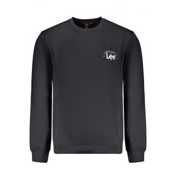 Hanorac barbati -  60% bumbac - 40% poliester - Negru - LOGOCREWSWS - Negru