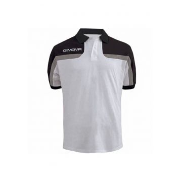 MA018 0310 Tricou  Polo Spring alb si negru MA018 0310 - Multicolor