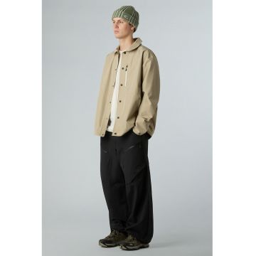 Pantaloni relaxed fit cu buzunare - Negru