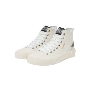 Pantofi unisex adidasi inalti -  Textil - Alb